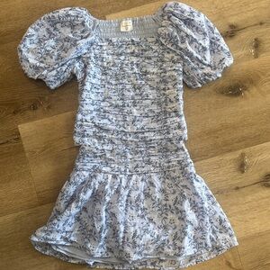 Abercrombie Kids Light Blue Floral Dress